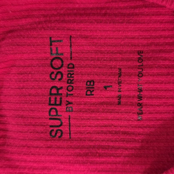 Torrid Ribbed Tank Top - Picture 2 of 2